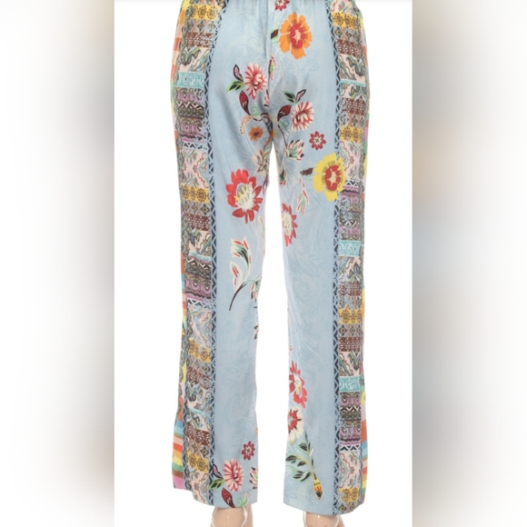 Brand New Johnny Was Silk Blend Floral Motif Boho Chic Pants. Gorgeous!,All Products : American Fashion Style Bags On Sale